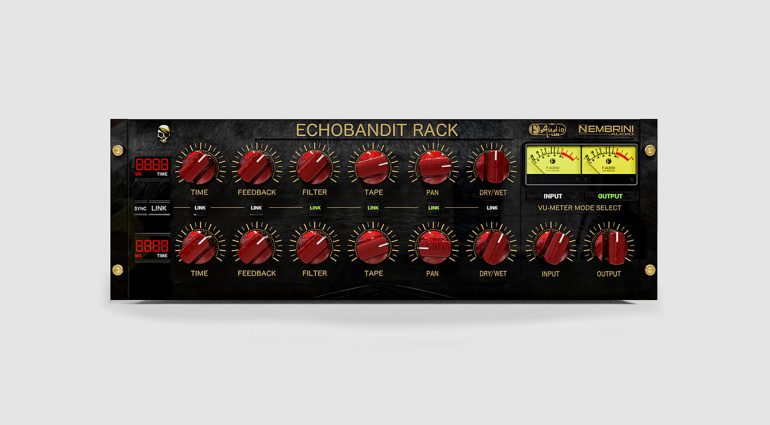 Nembrini Audio veröffentlicht das F-Pedals Echobandit mit zwei Versionen