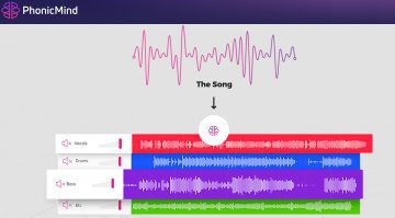 PhonicMind: künstliche Intelligenz zerlegt komplette Songs in Stems!