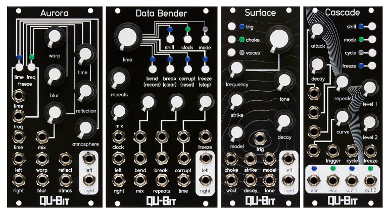 Qu-Bit Aurora, Data bender, Surface und Cascade