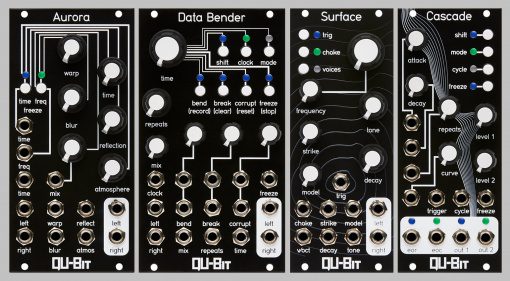 Qu-Bit Aurora, Data bender, Surface und Cascade