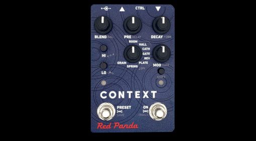Red Panda Context V2 Reverb Effekt Pedal