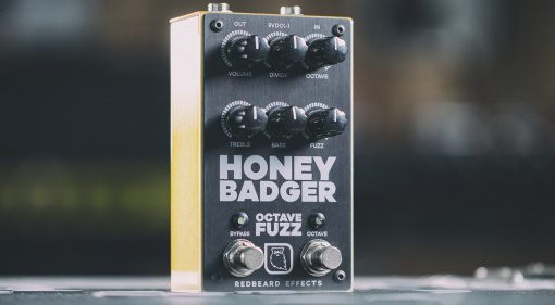 RedBeard Effects Honey Badger Octave Fuzz Front