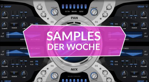 Samples der Woche: Aquamarine, EDG-20 Drums, Templetone