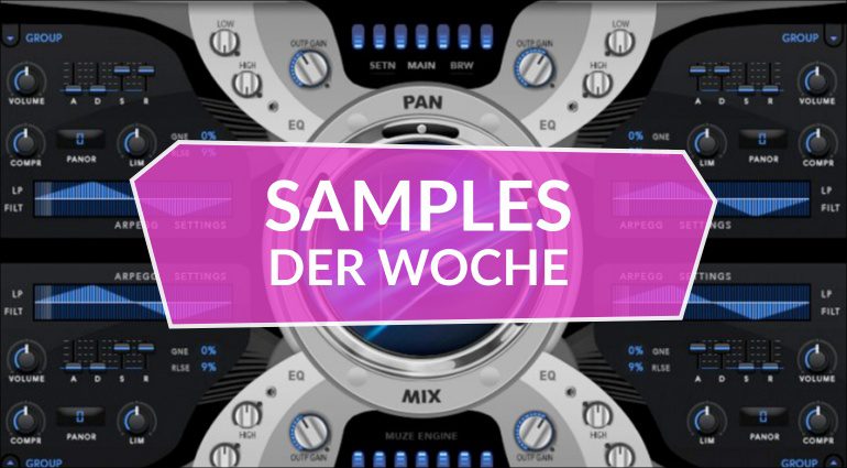 Samples der Woche: Aquamarine, EDG-20 Drums, Templetone