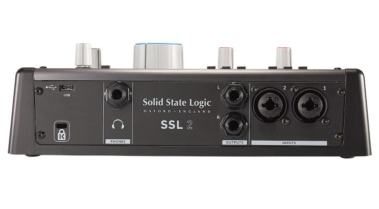 Solid State Logic SSL 2 Rückseite