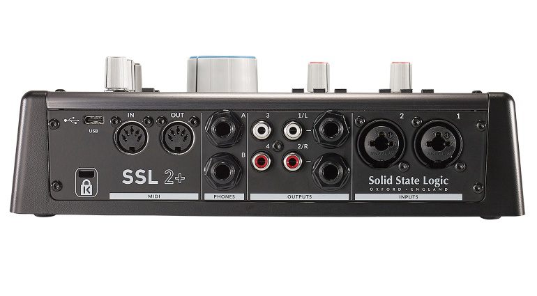 Solid State Logic SSL 2+ Rückseite