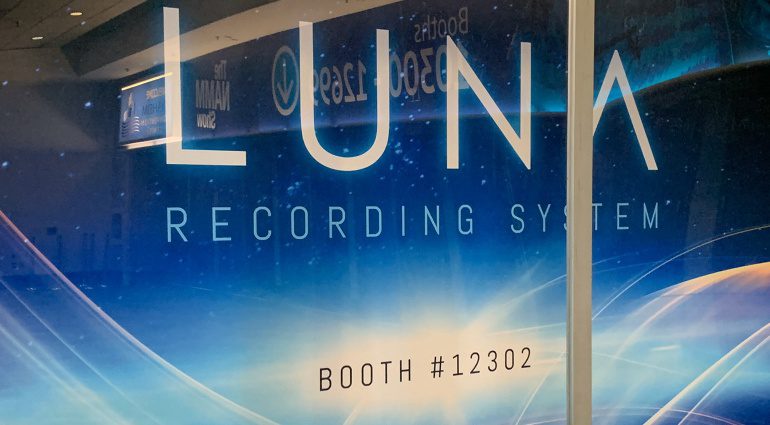NAMM 2020: Universal Audio LUNA - es ist ein Recording System!