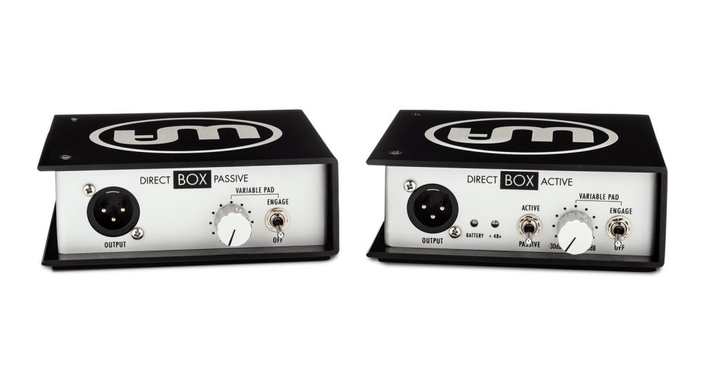 Aktive und passive DIBox mit CinemagTrafos Warm Audio Direct Box