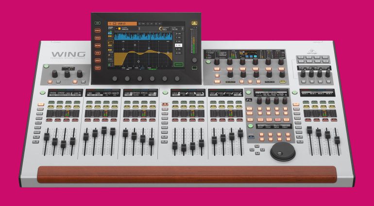 Behringer Wing Update: Wing Edit App, neue Firmware und mehr