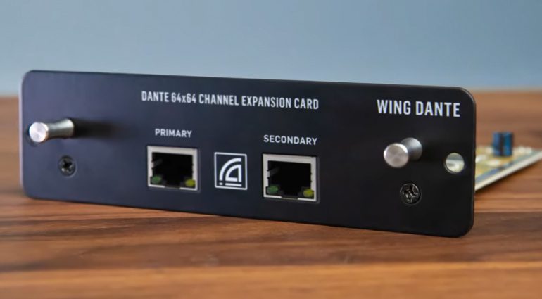 Behringer Wing Dante Expansion Card