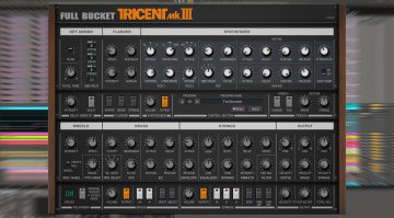 Full Bucket Music Tricent mk III: kostenlose Korg Trident Synthesizer-Emulation