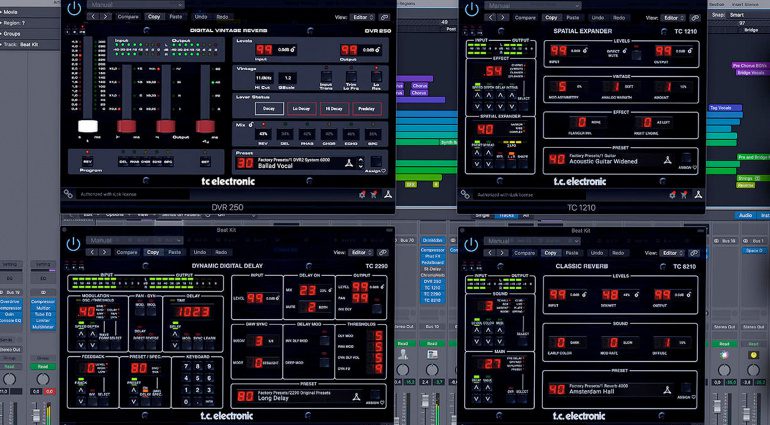 TC Electronic Icon Serie jetzt auch nativ ohne Controller erhältlich