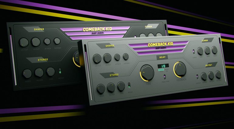 Baby Audio Comeback Kid: ein übersichtlich inspirierendes Delay Plug-in mit analogem Sound