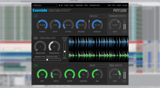 Deal: Eventide Physion - kreatives Special FX Plug-in mit über 70 Prozent Rabatt