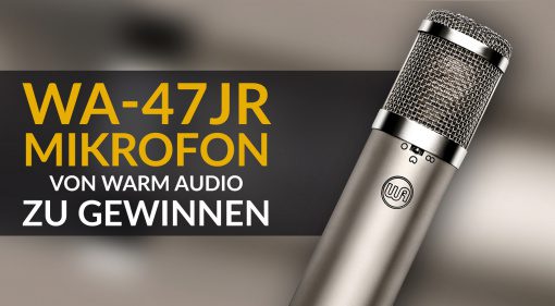 Warm Audio WA-47jr Großmembran-Mikrofon zu gewinnen!