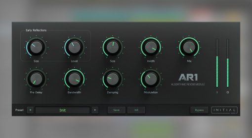 Initial Audio AR1 Reverb Plug-in
