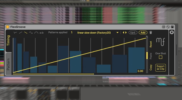 Martin Von Frantzius FlexGroove: Zeit einfach verbiegen mit Max for Live