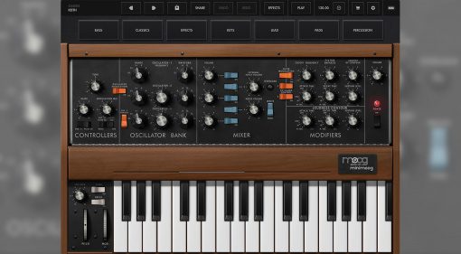 Moog Minimoog Model D iOS App