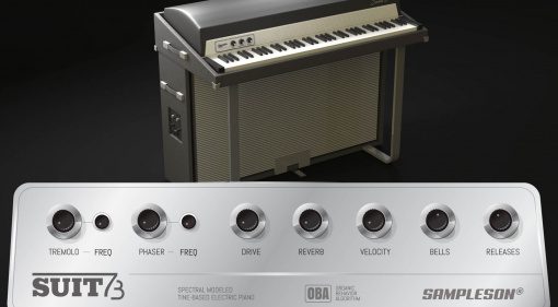 Sampleson Suit73: die DNA des Fender Rhodes Suitcase 73 in einem VSTi