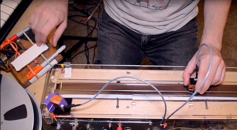 Das DIY Tape-Loop Scratch-System Scrubboard goes Peter Piper