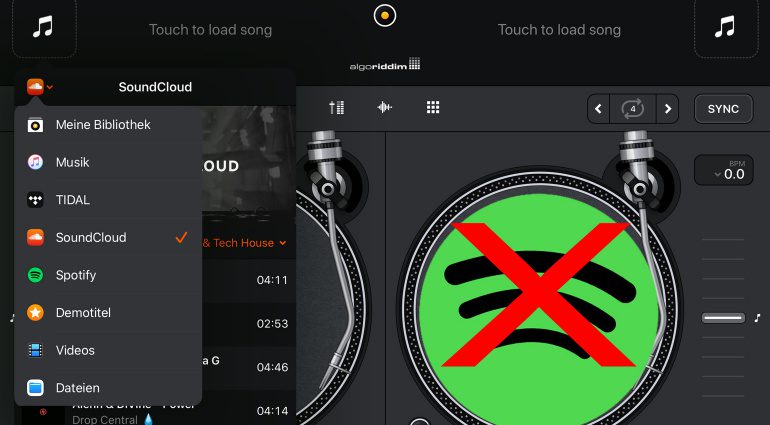 Achtung: In kürze kein Spotify-Streaming mehr für DJ Apps & Software