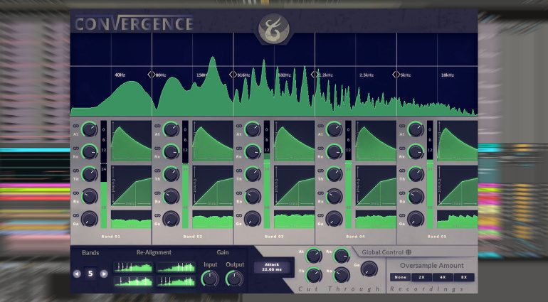 Cut Through Recordings Convergence: Zehnband Kompressor mit kostenloser Version