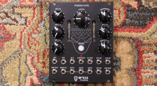 Erica Synths Fusion VCF3: Vaccum Tube und Vactrol basierter Filter mit Motion Control
