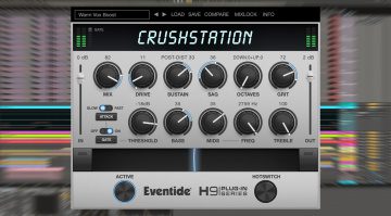Eventide CrushStation: H9 Overdrive und Distortion als VST und für iOS
