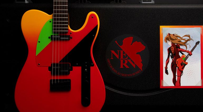Fender Evangelion Asuka Telecaster 1 1