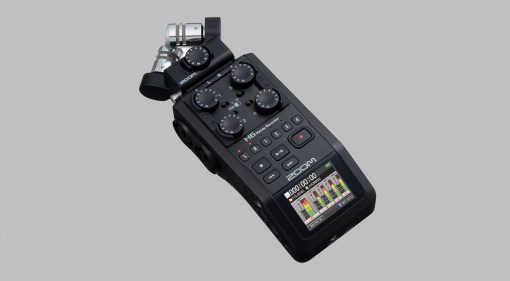 Zoom H6 Black: kompakter Handy Recorder für Musiker und Content Creator