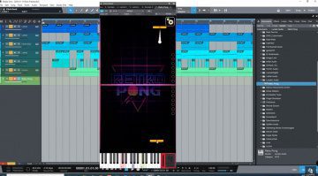 Freeware: Lunatic Audio bringt Kultspiel Retro Pong in die DAW