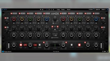 Plugin Alliance veröffentlicht den AMEK EQ 200 Mastering Equalizer