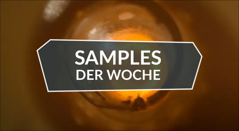 Samples der Woche: Fraktale Fragmente, Guitar Fury, 80s TV Drums, VHS Waves