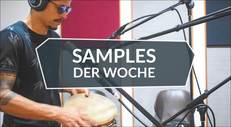 Samples der Woche: Pandeiro 2, Buffalo Drum V2 und kostenlose Pakete!