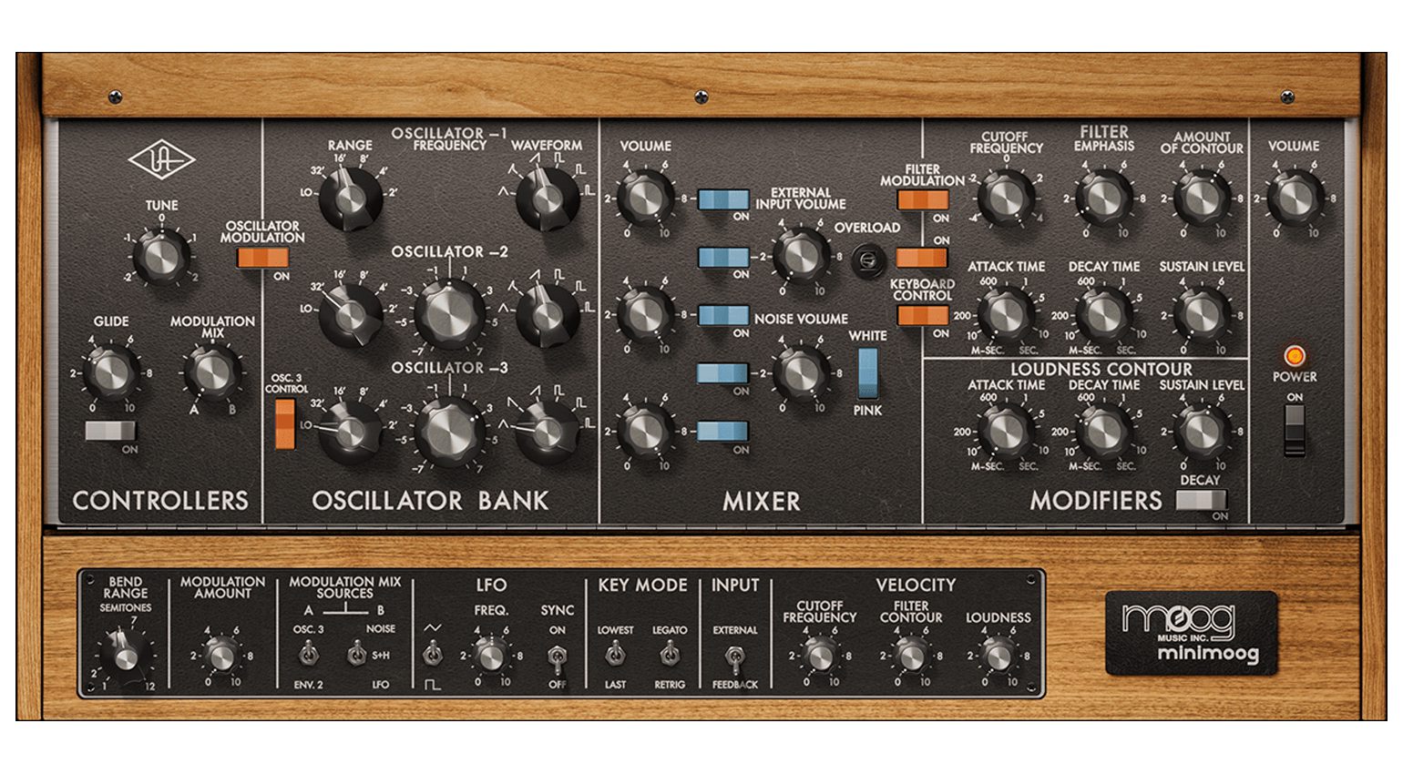 Universal Audio Moog Minimoog