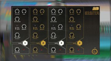 Kostenlos: Elsita-V Plug-in emuliert eine alte analoge russische Drum Machine