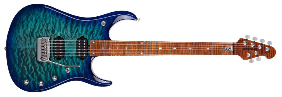 Ernie Ball Music Man John Petrucci 2020 Signature E-Gitarre Dream Theater JP15 Cerulan