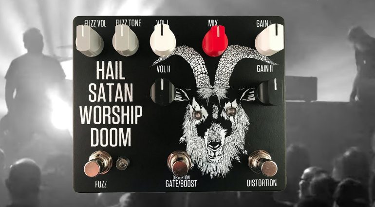 Fuzzrocious Blastripper Bongripper Effekt Pedal Hail Satan Worship Doom Front Teaser