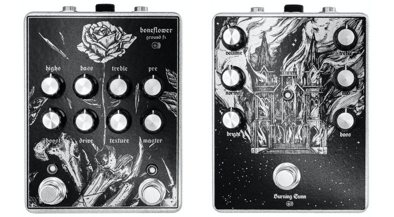 Ground FX Burning Sunn Boneflower Effekt Pedal Front