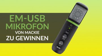 Mackie EM-USB Mikrofon zu gewinnen