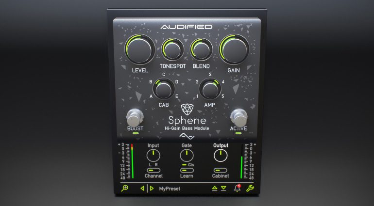 Audified Sphene Pro Plug-in und der Bass sitzt!