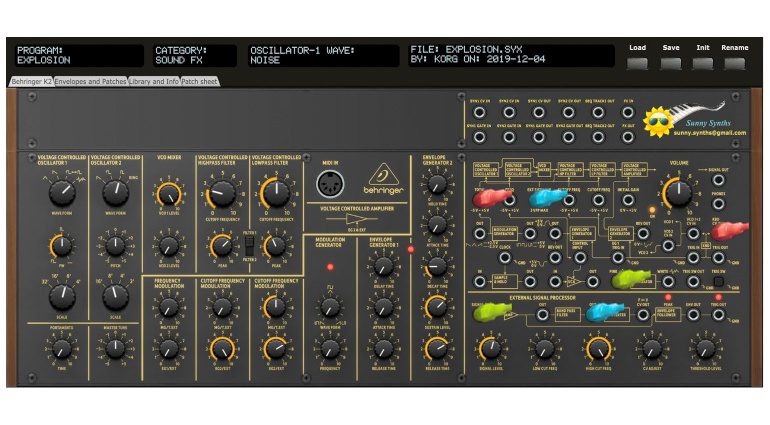 Ctrlr Patch Saver Behringer K-2