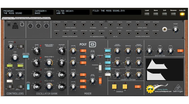 Ctrlr Patch Saver Behringer Poly D