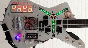 Doner Designs Time MAchine Bass Back To The Future Front