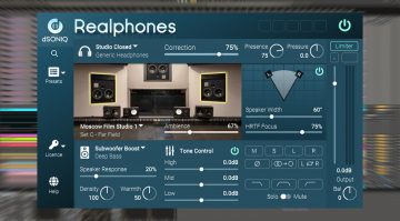 dSONIQ Realphones: einfacher mixen mit Kopfhörern