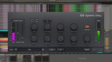 Initial Audio Dynamic Delay: dieser Effekt lässt das Signal pumpen