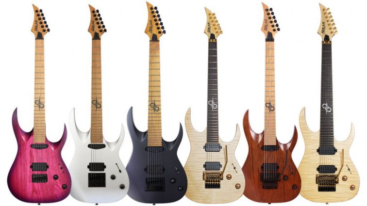 Solar Guitars Bolt On Guitars Serie