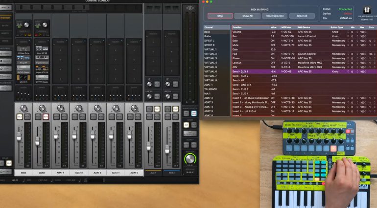UA Midi Control