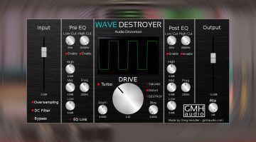 Kostenlos: GHM Audio Wave Destroyer - endlos optimierbares Distortion
