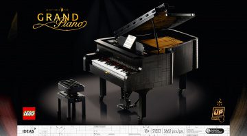 Ein Grand Piano aus 3662 Lego-Steinen: Spiel, Spaß und viel Musik